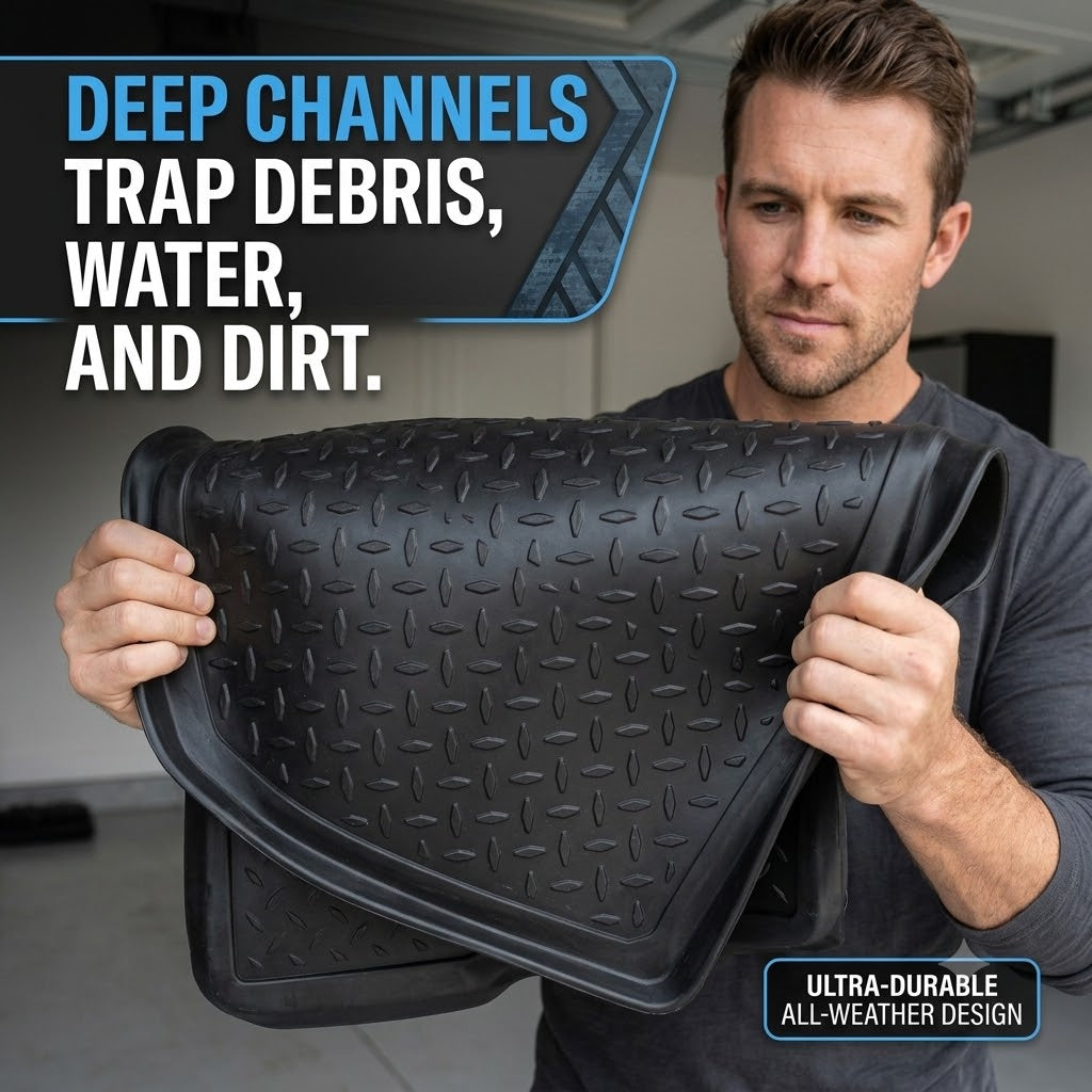 Universal Heavy-Duty Car Floor & Trunk Mats