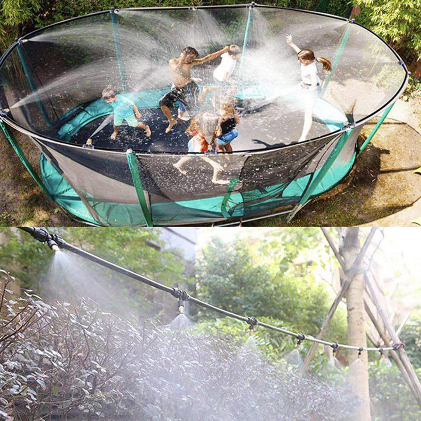 Low-Pressure Misting Cooling System – Outdoor Water Sprayer