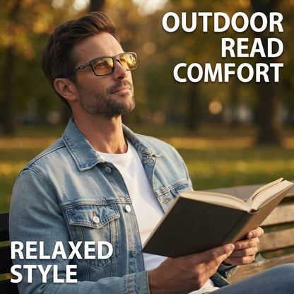 Retro Sports Reading Glasses – Anti-Blue Light for Men & Women