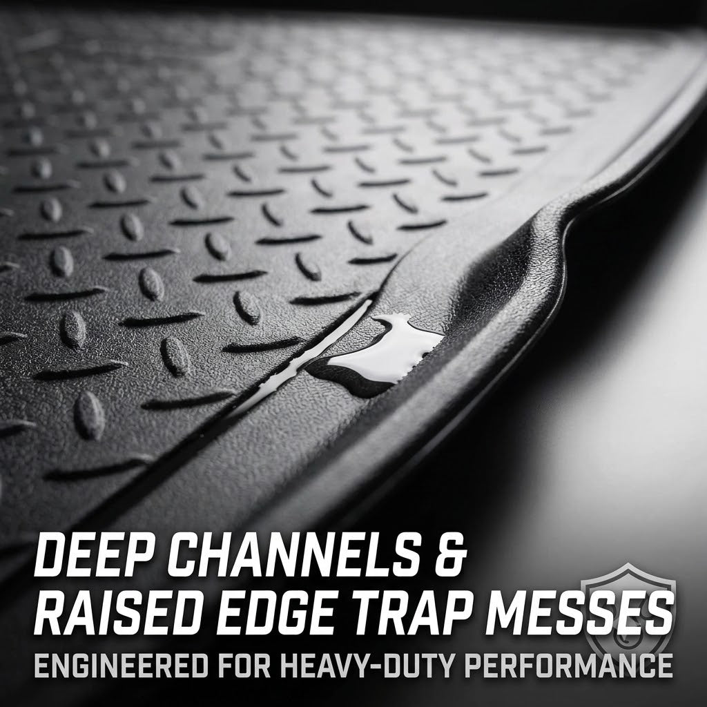 Universal Heavy-Duty Car Floor & Trunk Mats